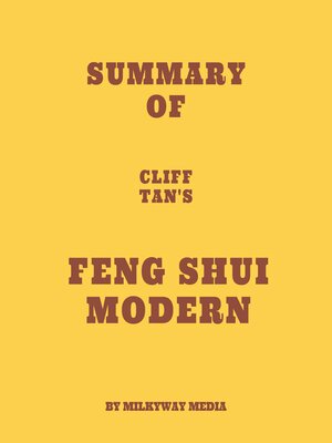cover image of Summary of Cliff Tan's Feng Shui Modern